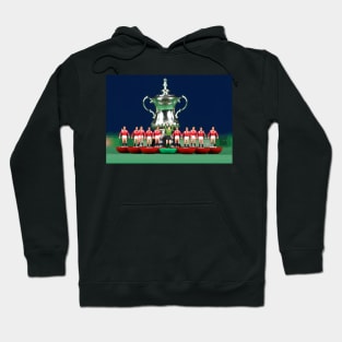 Man Utd'85 cup winners subbuteo team Hoodie